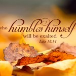 He who humbled himself