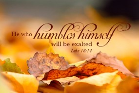 He who humbled himself